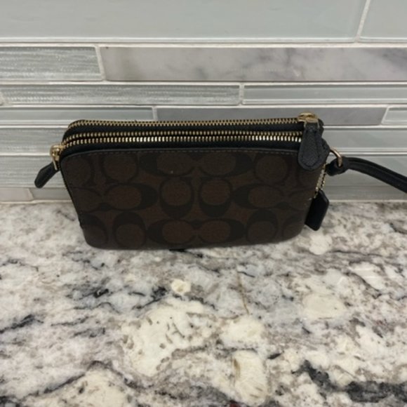 Coach Signature Wristlet - Picture 3 of 4